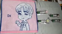 一番くじ PetiTEEN from SEVENTEEN　ラバーチャーム　タオル