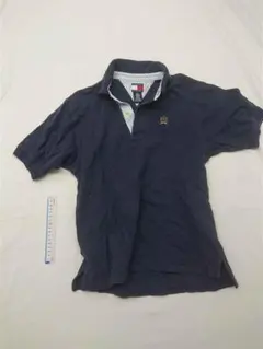 ?トミー ヒルフィガー ポロシャツ ネイビー系 メンズ Mサイズ
