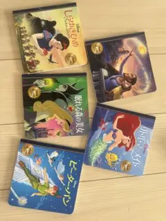 新品ディズニー絵本 5冊セット プリンセスラプンツェル アリエル 白雪姫他　美品