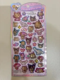 【正規品】うるちゅる ポップシール サンリオ 日焼け　キティ 集合