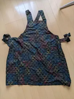 最終値下げ❢❢カラフル波形模様エプロン