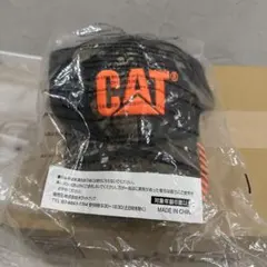 CAT ブラック ワークキャップ