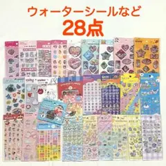 【新品28点】セリアシールまとめ売り　たまごっちポケモン　ウォーターシール