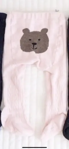 新品未使用　baby gap くまタイツ 90