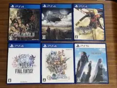FINAL FANTASY シリーズ6点まとめ売り