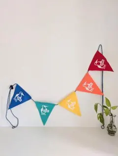 CHUMS チャムス ブービーロゴ ガーランド