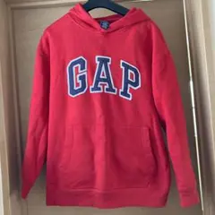 2000年GAP 赤 フード付きトレーナー レディースMサイズ