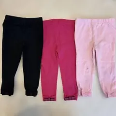 ラルフローレン　リボン付きレギンス3点　90