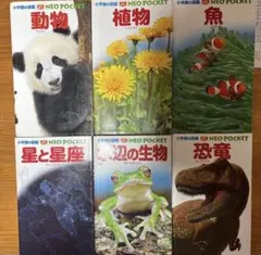 小学館の図鑑 NEOPOKETA6冊セット