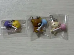 リラックマ チュッパチャプス マスコットキーホルダー 3個セット