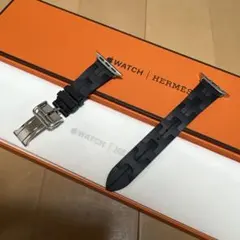 Apple Watch Hermèsキリム 42mm ブラック 黒