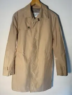 MEN'S BIGI メンズビギ ステンカラーコート ベージュ 02サイズ　M