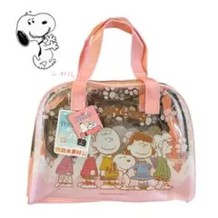 新品タグ付　PEANUTS スヌーピー ボストン型　プールバッグ