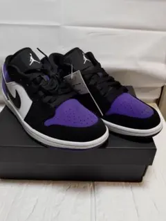 【新品未使用】【26cm】Nike Air Jordan 1 Low パープル