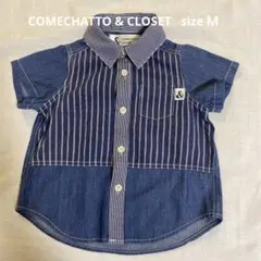 値下げしました☆COMECHATTO&CLOSET 80〜90(M)のサムネイル