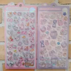 ボンボンドロップ　正規品　クーリア　ねこ　ネコ　猫　うさぎ　アニマル　シール