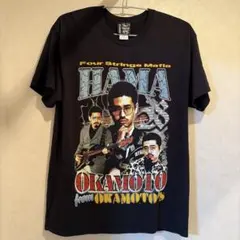 OKAMOTO'S ハマ・オカモト Tシャツ Lサイズ ブラック - メルカリ