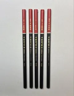 地球鉛筆 BLACK&RED HB 赤黒鉛筆のサムネイル