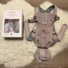BabyBjörn ベビーキャリアミニ ピンク メッシュ