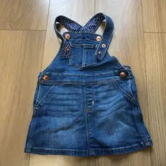 キッズ　ベビー　デニム ジャンパースカート 80 女の子　スカート