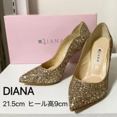 新品【DIANA】ダイアナ 結婚式 グリッター パンプス 24㎝ - メルカリ