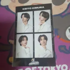 新品、未使用 FANTASTICS 木村慧人 オリジナル４カットフォトステッカー