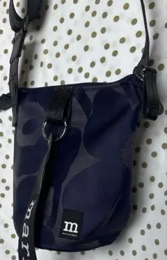 美品！marimekko エッセンシャル バケット ウニッコ　ネイビー