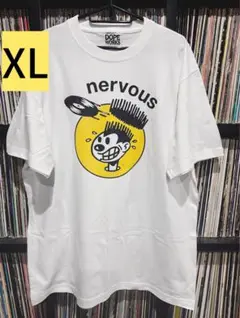 【新品】Nervous Records Tシャツ XL ホワイト