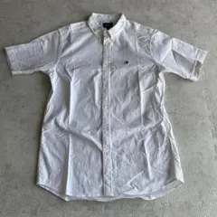 BEAMS ビームス 半袖シャツ ホワイト Lサイズ