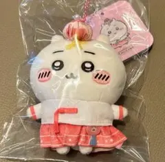 韓国限定 ちいかわショップ 韓服マスコット ぬいぐるみキーリング 3種