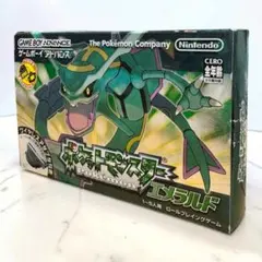 美品 ポケットモンスター エメラルド ゲームボーイアドバンス GBA ソフト