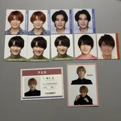 HiHi Jets B&ZAI 橋本涼 学生証2枚 デタカ9枚