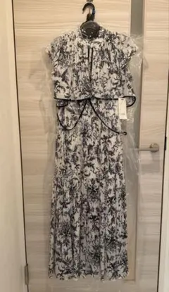 SNIDEL フラワープリント マキシワンピース　新品