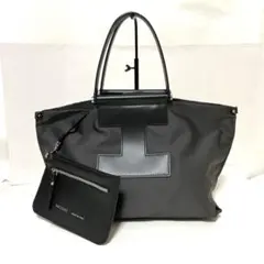 イアクッチ　ソルベット　ナイロンバッグ　Mサイズ　黒 ナイロン】ソルベット M CORDURA/RUGA / IACUCCI | ファッション