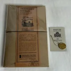 ✨ステッカー付き【東京駅限定】トラベラーズノート レギュラーサイズ 茶 新品 STICKER SET TOKYO / ステッカーセット TOKYO | TRAVELER'S COMPANY