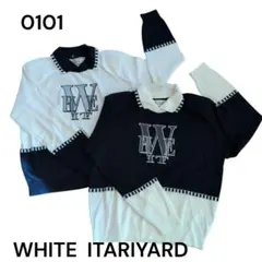 WHITE ITARIYARD 長袖サマーニットセーター 2着セット　0101