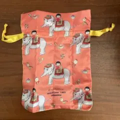 ちびまる子ちゃん 巾着　つやさらコレクション　ガチャガチャ　巾着C