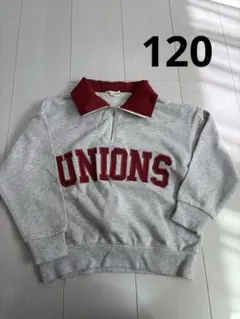 branshe UNIONS ジップアップ トレーナー　120