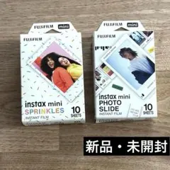 【新品】instax mini SPRINKLES & PHOTO SLIDE