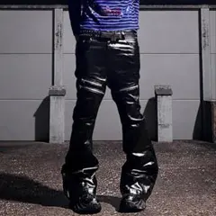 opium フェイクレザーパンツ 黒 swag y2k rick opium フェイクレザーパンツ 黒 swag y2k rick - メルカリ