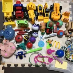 おもちゃまとめ売り　くるまだいすき工事車両セット付き