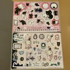 サンエックス　オールスターズ２　ジャンボシールダス　２枚セット