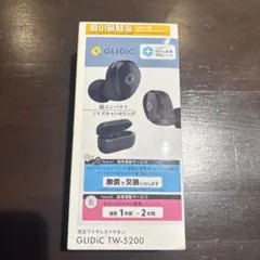 GLIDiC TW-5200 ワイヤレスイヤホン ブラックのサムネイル