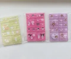 シュガーバニーズ　マイメロ クロミ サンリオ トレーディングミニタイルシール