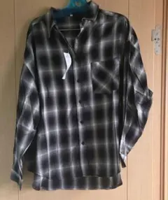 Right-on チェック柄長袖シャツ L