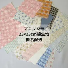 FELISSIMO 約23×23生地 ソーイング大好きファブリックパック