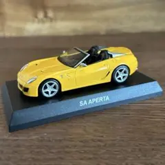 京商　1/64 フェラーリSA APERTA 9neo 1/64 イエロー599