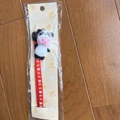 ★激レア★ディズニーストア★パンダ着ぐるみ ピグレット★ストラップ★