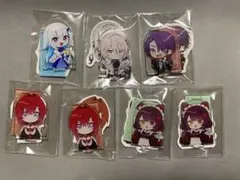 にじさんじチョコエッグ アクリルスタンド ステッカー セット