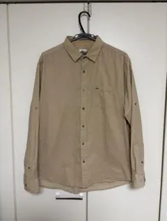 ラコステ　ベージュシャツ　XLサイズ